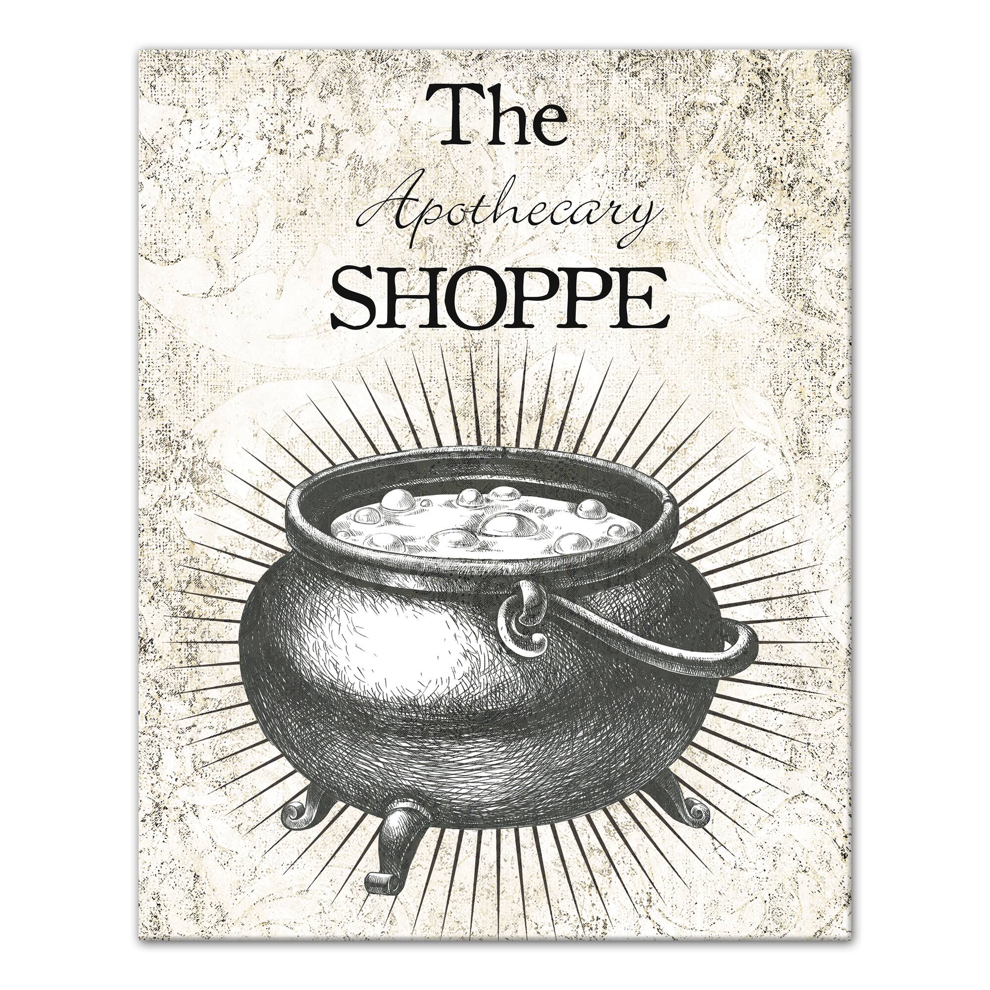 Apothecary Spot 2 24" x 30" Canvas Wall Art